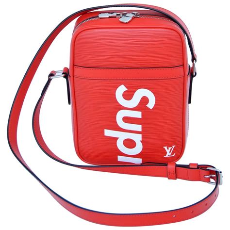 louis vuitton supreme messenger bag|Louis Vuitton unisex bag.